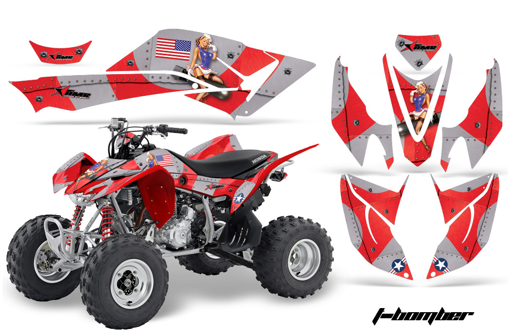 Honda TRX400EX 08-10 Graphics Kit TB R